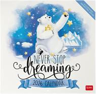 Calendario 2026 da Parete  - Aphorisms - 30 x 29 cm