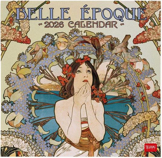 Calendario 2026 da Parete  - Belle Époque - 30 x 29 cm