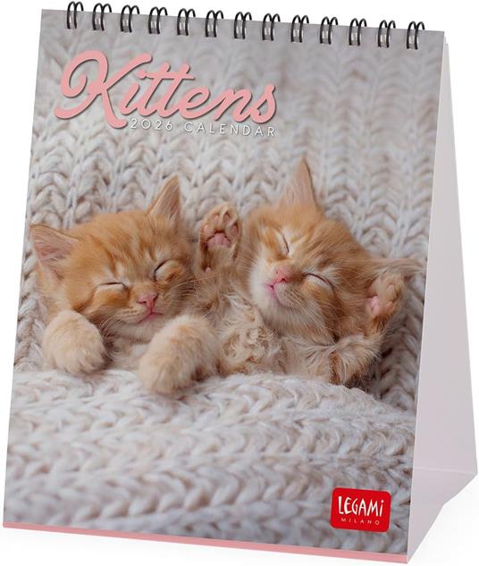 Calendario 2026 da Tavolo  - Puppies - 12 x 14,5 cm - 5