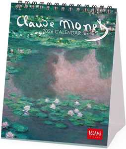 Cartoleria Calendario 2026 da Tavolo  - Claude Monet - 12 x 14,5 cm Legami