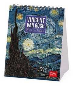 Cartoleria Calendario 2026 da Tavolo  - Vincent Van Gogh - 12 x 14,5 cm Legami