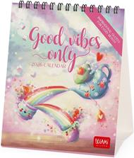 Calendario 2026 da Tavolo  - Good Vibes Only - 12 x 14,5 cm