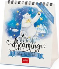 Calendario 2026 da Tavolo  - Aphorisms - 12 x 14,5 cm