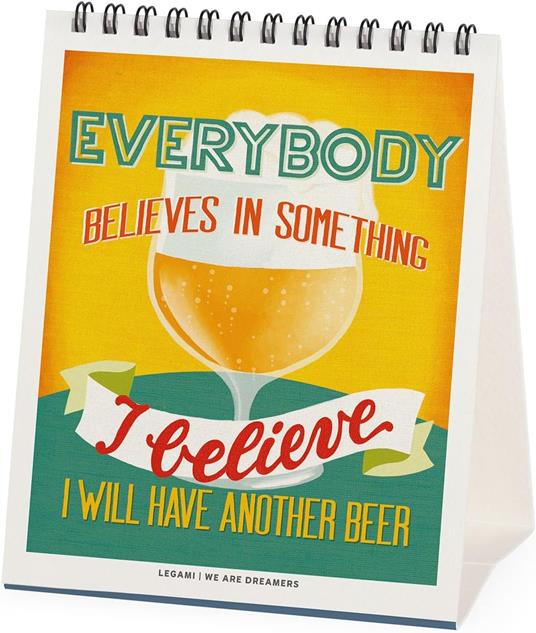 Calendario 2026 da Tavolo  - Beer - 12 x 14,5 cm - 2