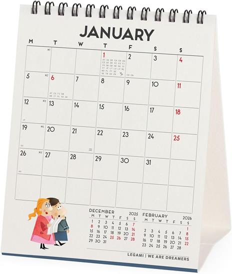 Calendario 2026 da Tavolo  - London - 12 x 14,5 cm - 3