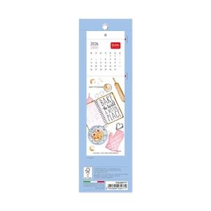 Calendario 2026 segnalibro - Aphorisms - 5.5 x 18 cm - 2