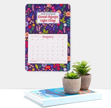 Calendario da parete 2026, 13 Mesi, Legami - Flowers - 2