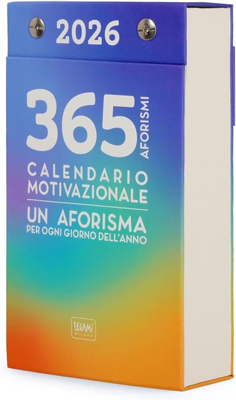 Calendario Giornaliero da tavolo 2026 Legami - Italiano - 3