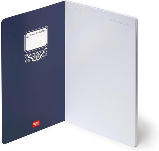 Quaderno a Pagine Bianche Medium - Moth - 2