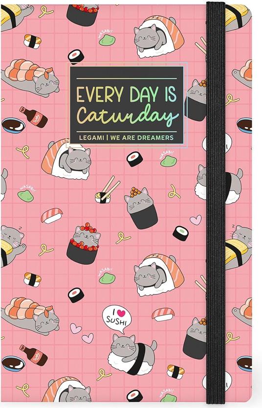 Quaderno a Righe - Photo Notebook - Medium - Sushi Cat