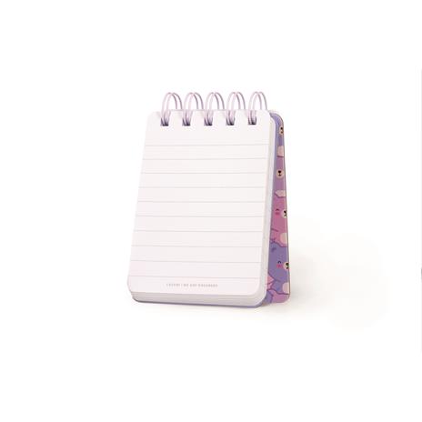 Blocco Spiralato a Righe - Spiral Notepad - Mini - Teddy Bear - 3