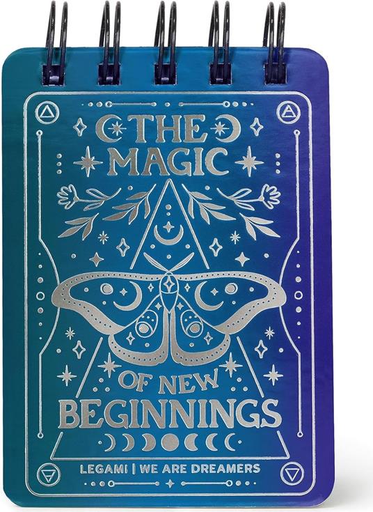 Blocco Spiralato a Righe - Spiral Notepad - Mini - Moth