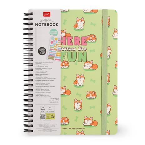 Blocco Spiralato a Righe - Spiral Notebook - Large - To Be Defined - 7