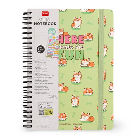 Blocco Spiralato a Righe - Spiral Notebook - Large - To Be Defined - 7