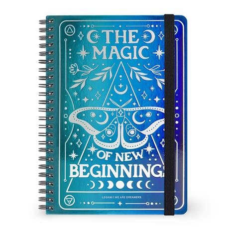 Blocco Spiralato a Righe - Spiral Notebook - Large - Moth