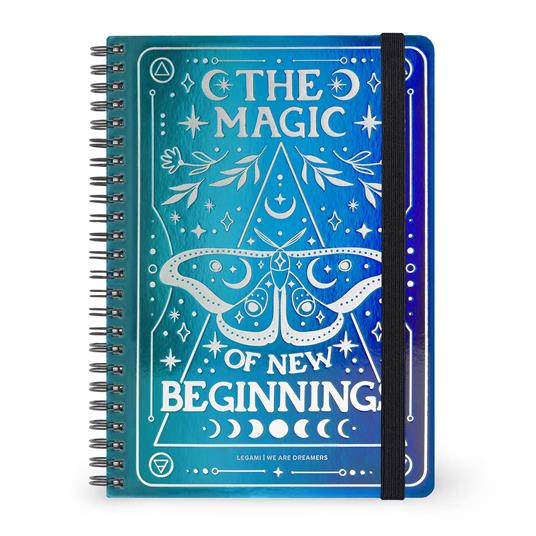 Blocco Spiralato a Righe - Spiral Notebook - Large - Moth