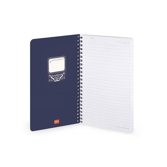Blocco Spiralato a Righe - Spiral Notebook - Large - Moth - 2