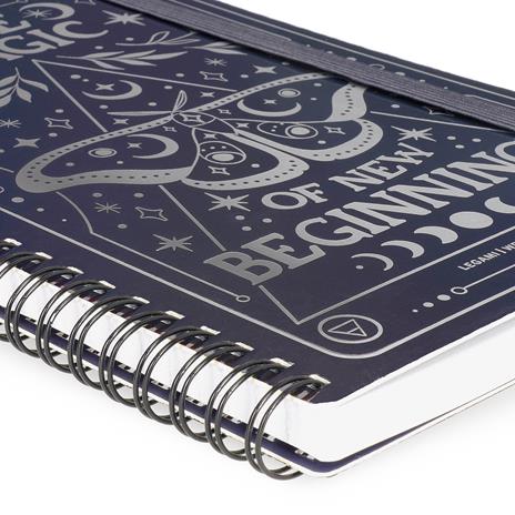 Blocco Spiralato a Righe - Spiral Notebook - Large - Moth - 4