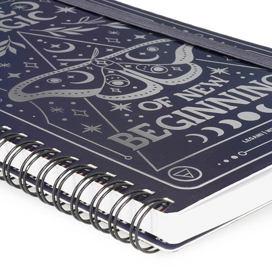 Blocco Spiralato a Righe - Spiral Notebook - Large - Moth - 4