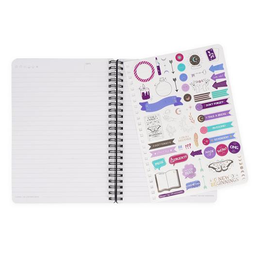 Blocco Spiralato a Righe - Spiral Notebook - Large - Moth - 5