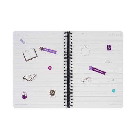 Blocco Spiralato a Righe - Spiral Notebook - Large - Moth - 6