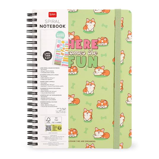Blocco Spiralato a Righe - Spiral Notebook - Maxi - To Be Defined - 7