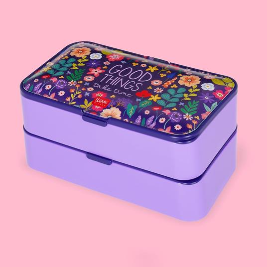 Lunch Box - Flowers - 1200 Ml - 2