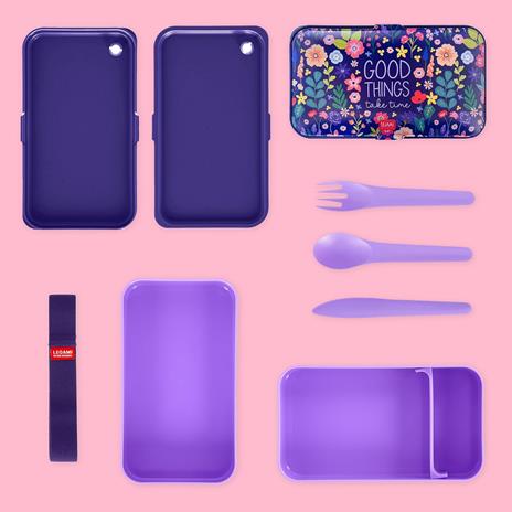 Lunch Box - Flowers - 1200 Ml - 3