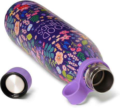 Hot & Cold - Vacuum Bottle - Flowers - 800 Ml - 4