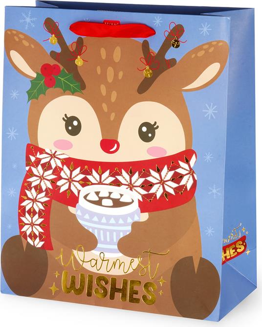 Sacchetto regalo Gift Bag - Large - Reindeer