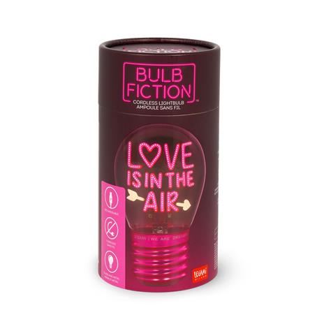 Lightbulb-Shaped Table Lamp - Love Is In The Air - 7