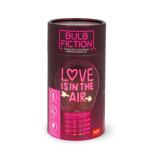 Lightbulb-Shaped Table Lamp - Love Is In The Air - 7