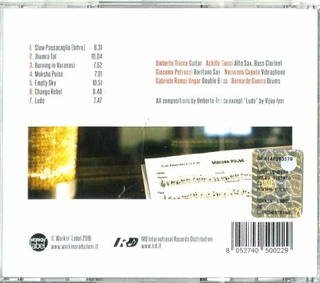 Moksha Pulse - CD Audio di Umberto Tricca - 2