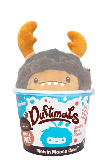 Duftimals. Melvin Moose Cake Profumata. In Coppetta Con Coperchio 20X20X27 Cm