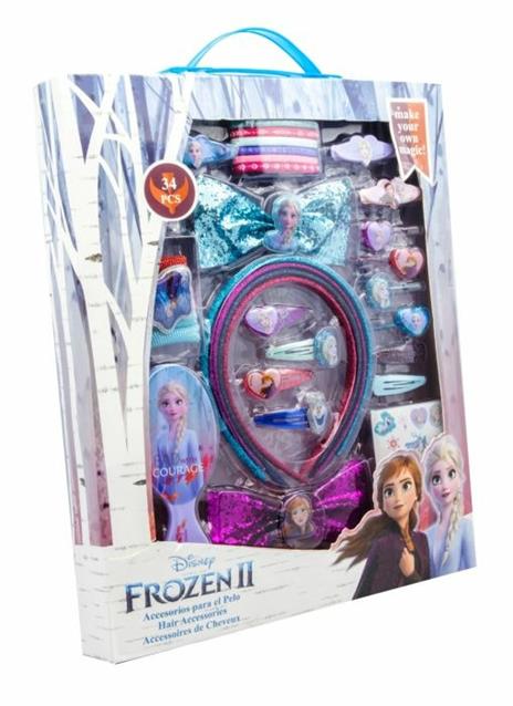 Disney Frozen 2 - set accessori XXL (34 pezzi) 29x3,7x34,2 cm : :  Giochi e giocattoli