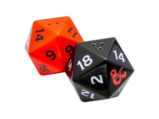 Dungeons & Dragons 3d Salt E Pepper Shaker Dice Joy Toy (it)