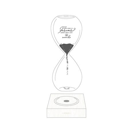 Clessidra magnetica Legami, Magnetic Hourglass - 6