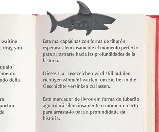 Segnalibro Squalo Legami, Hungry For Books - Shark Bookmark - 2