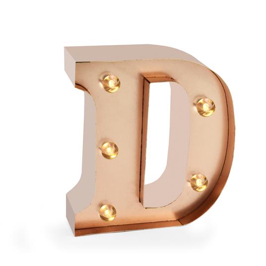 Mini lettera decorativa luminosa - D Legami - 2