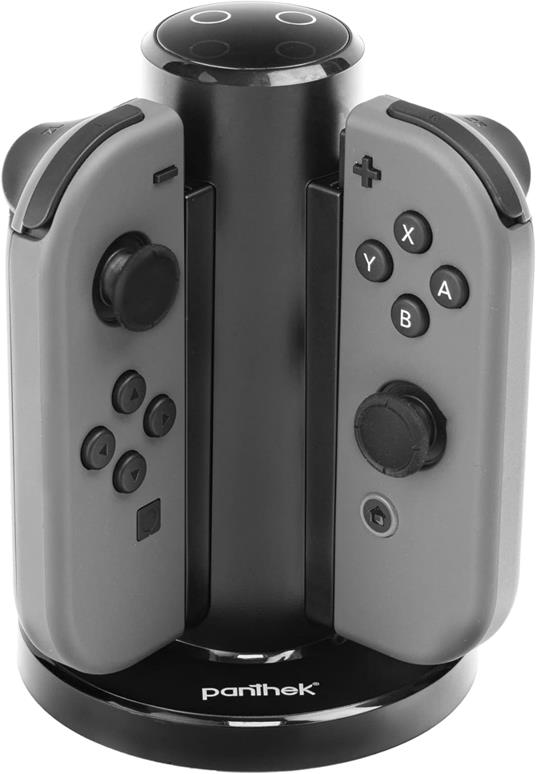 PANTHEK SWITCH Stand Ricarica 4 Joy-Con - 6