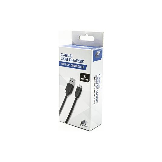 Panthek: Cavo Micro USB 3 metri PS4