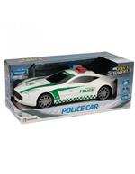 Fast Wheels-Auto polizia con luci e suoni-1:16