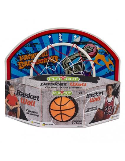 Playout Mini canestro da parete con pallina inclusa