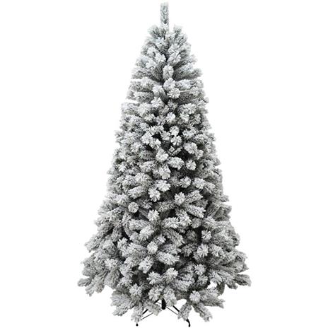 Albero Di Natale Innevato Royal 240cm 1413 Rami Super Folto Effetto Neve Reale - 2