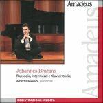 Rapsodie - Inermezzi - Klavierstücke - CD Audio di Johannes Brahms