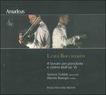 Quattro sonate per pianoforte e violino - CD Audio di Luigi Boccherini