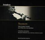 Suite - Sonata - Concerti per flauto dolce - CD Audio di Georg Philipp Telemann