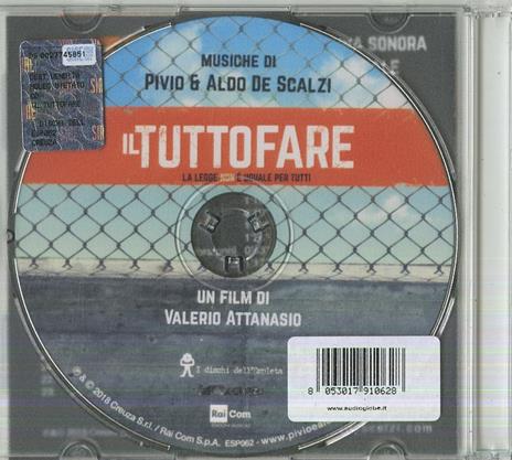 Il tuttofare (Colonna sonora) - CD Audio di Pivio e Aldo De Scalzi - 2