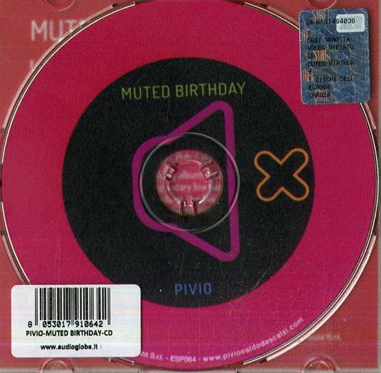 Muted Birthday - CD Audio di Pivio - 2