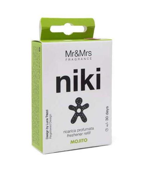 Mr&Mrs Fragrance Ricarica Profumo Per Auto Niki Velvet Mojito Accessori Auto